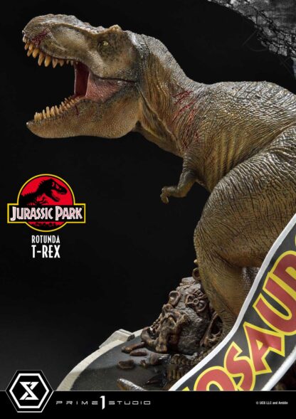 Prime 1 Studio: Jurassic Park Rotunda T-Rex 14.5 Inches Premium