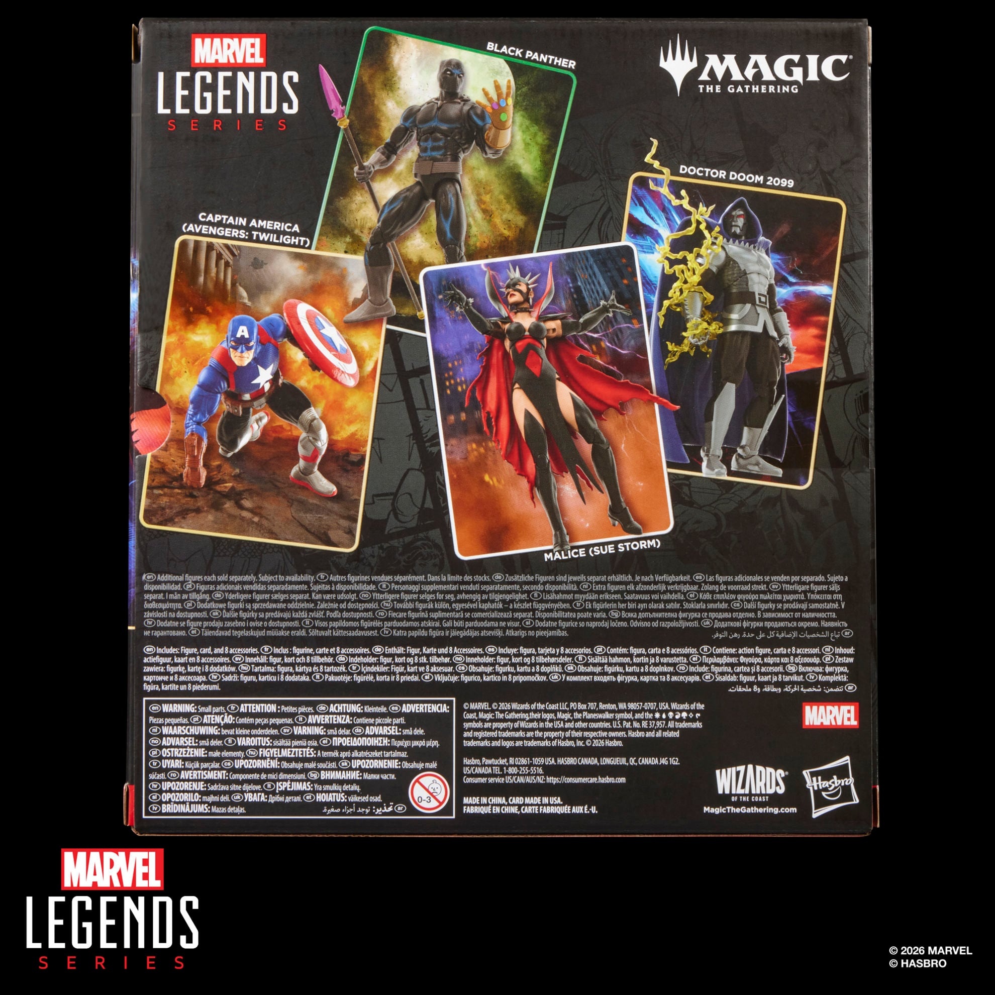 Marvel Legends: Doctor Doom 2099 Figure (with Exclusive Magic: The Gathering Card) - Image 9