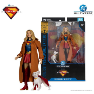 DC Multiverse: Supergirl and Krypto (2026 Supergirl Movie) Gold Label Deluxe Theatrical Edition