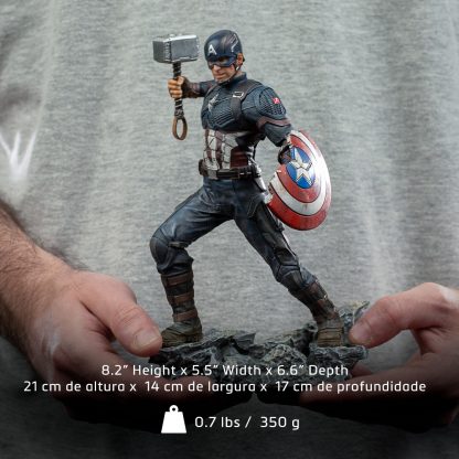 Iron Studios: The Infinity Saga: Captain America Ultimate BDS Art Scale 1/10 Statue - Image 10