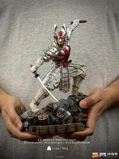 Silver Samurai 1/10 Scale Statue - Image 9