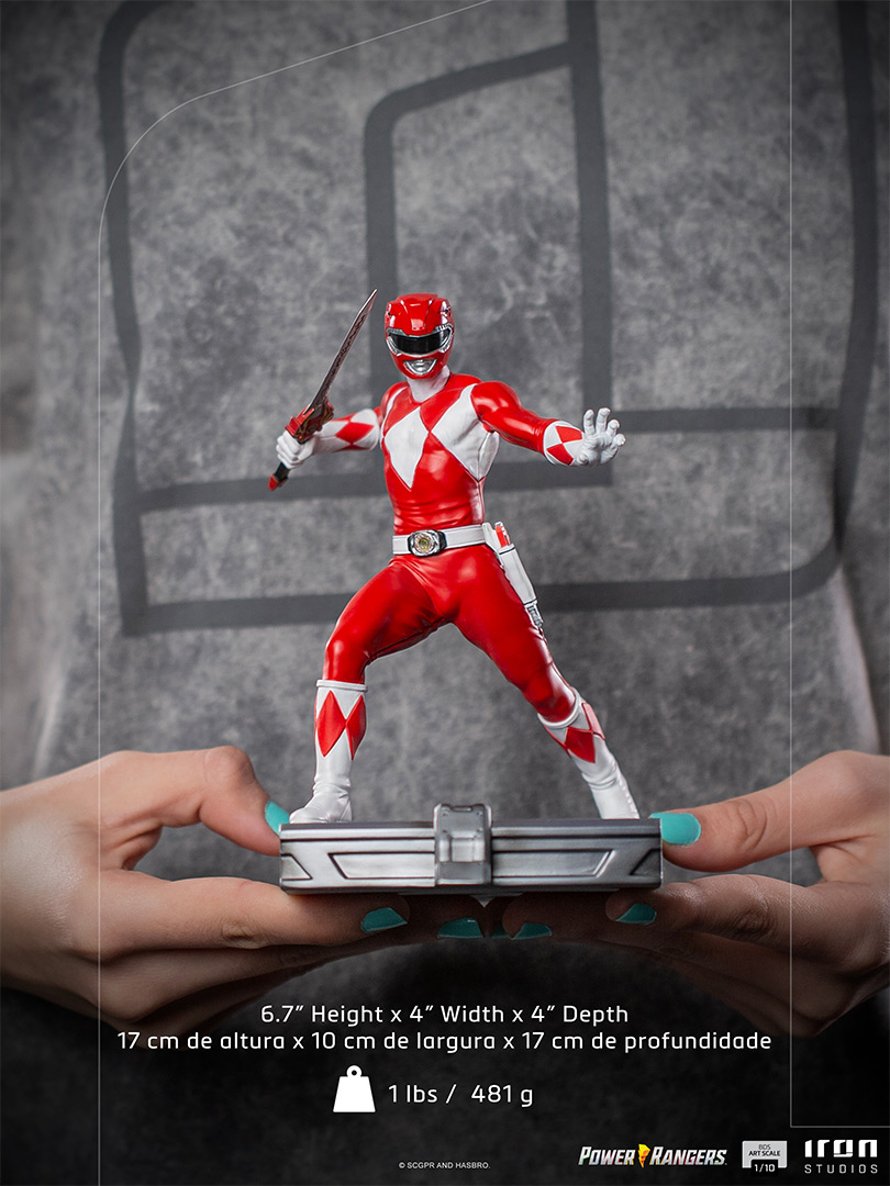 Iron Studios - Red Ranger - Power Rangers BDSArt Scale 1/10 Figurine