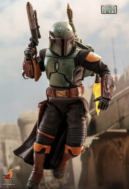 Hot Toys: TMS078 Star Wars: The Book of Boba Fett: Boba Fett 1/6th Scale Collectible Figure - Image 4