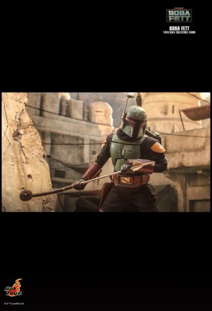 Hot Toys: TMS078 Star Wars: The Book of Boba Fett: Boba Fett 1/6th Scale Collectible Figure - Image 9