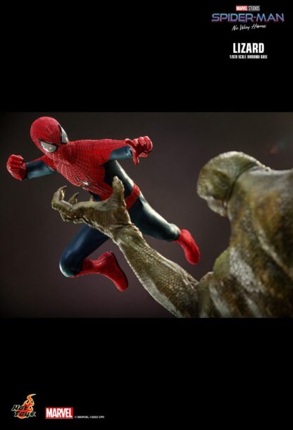 Hot Toys: MMS658 + ACS013 The Amazing Spider-Man 2 Spider-Man & Spider-Man: No Way Home The Lizard 1/6th Scale Collectible Figure & Diorama Base Set - Image 20