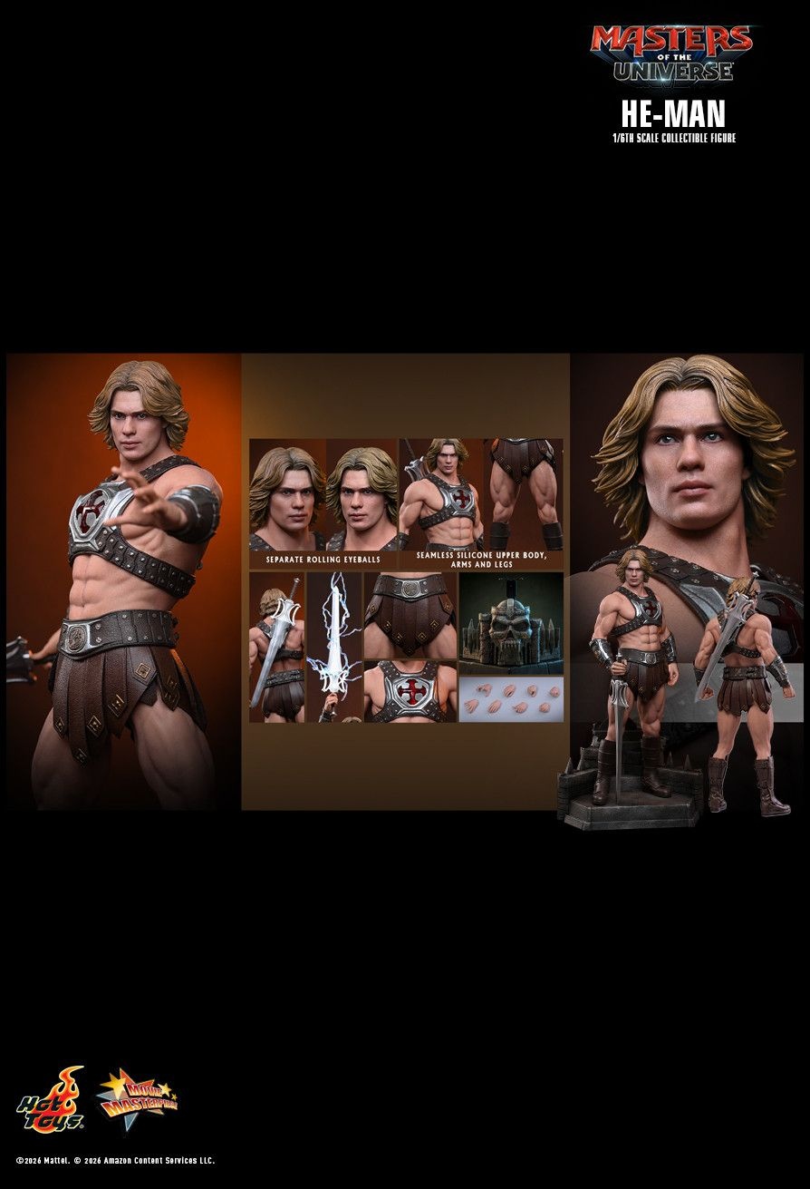 Hot Toys: MMS888 Masters of the Universe: He-Man 1/6th Scale Collectible Figure - Image 20