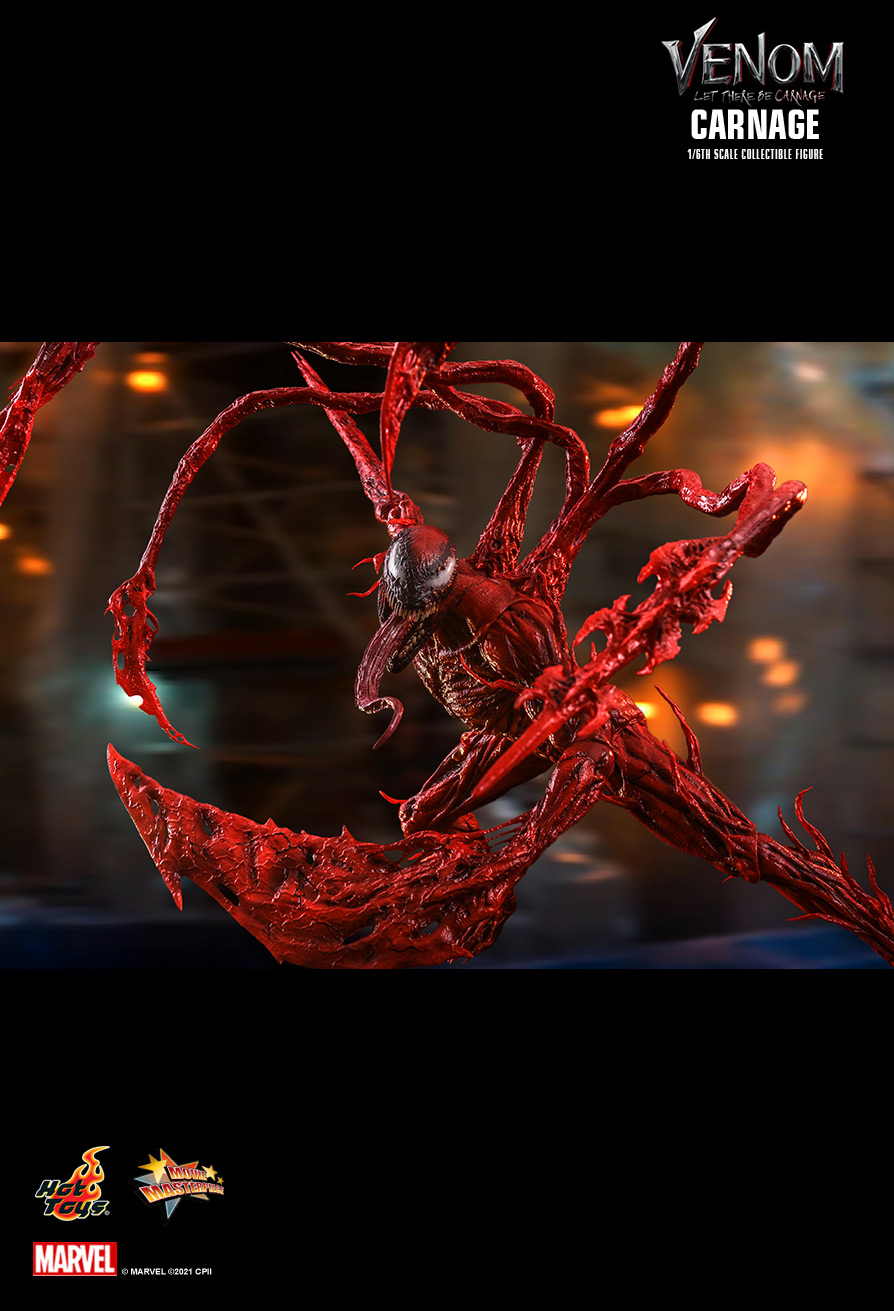 Hot Toys: MMS620 Venom: Let There Be Carnage: Carnage 1/6th Scale