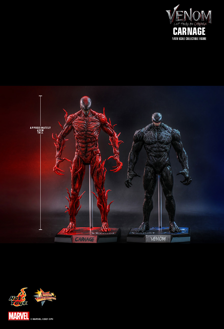 Hot Toys: MMS620 Venom: Let There Be Carnage: Carnage 1/6th Scale