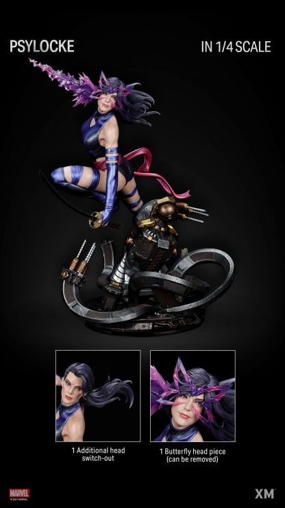 XM Studios: Psylocke 1/4 Scale Premium Collectible Statue - Image 38