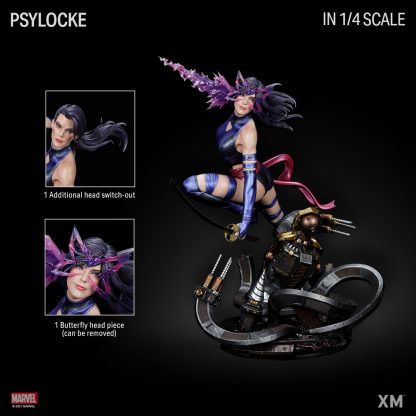 XM Studios: Psylocke 1/4 Scale Premium Collectible Statue - Image 39