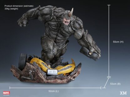 XM Studios: Rhino 1/4 Scale Premium Collectible Statue - Image 4