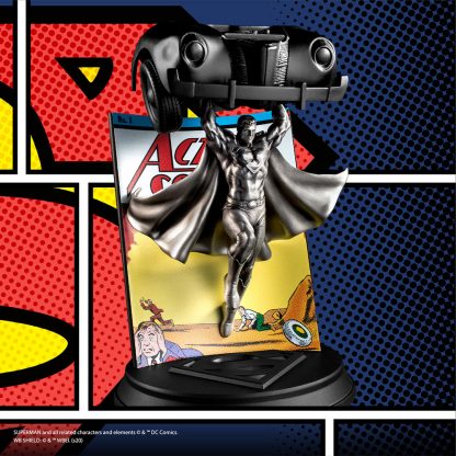 Superman Action Comics #1 Pewter Statue - Image 2