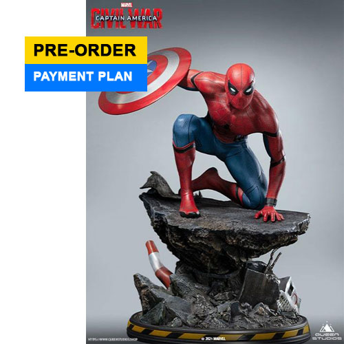 Queen Studios: Captain America Civil War: Spider-Man Regular 1/4