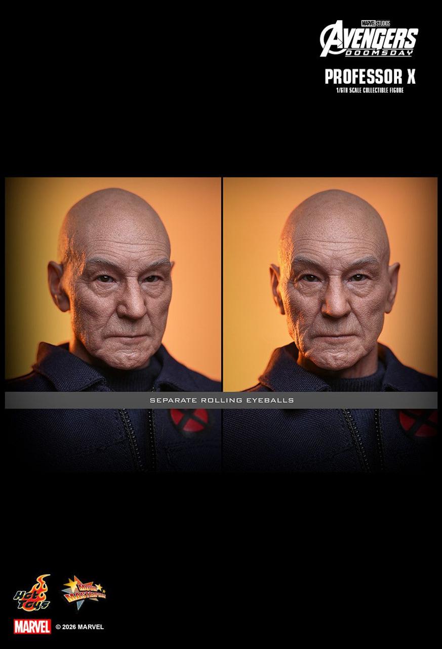 Hot Toys: MMS917 Avengers: Doomsday Professor Xavier 1/6th Scale Collectible Figure - Image 9
