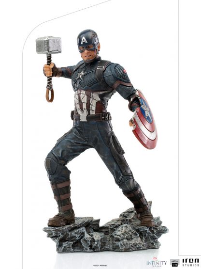 Iron Studios: The Infinity Saga: Captain America Ultimate BDS Art Scale 1/10 Statue - Image 11