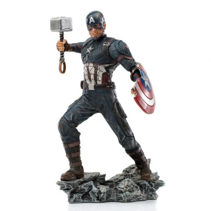 Iron Studios: The Infinity Saga: Captain America Ultimate BDS Art Scale 1/10 Statue - Image 12