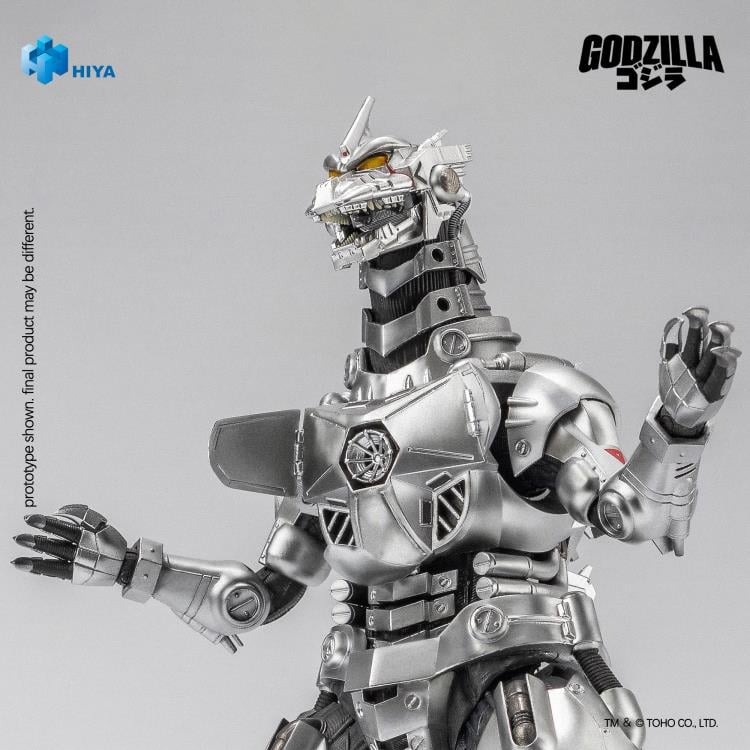 Hiya Toys: Godzilla Against Mechagodzilla (2002) (MFS-3 Kiryu) Action Figure - Image 9