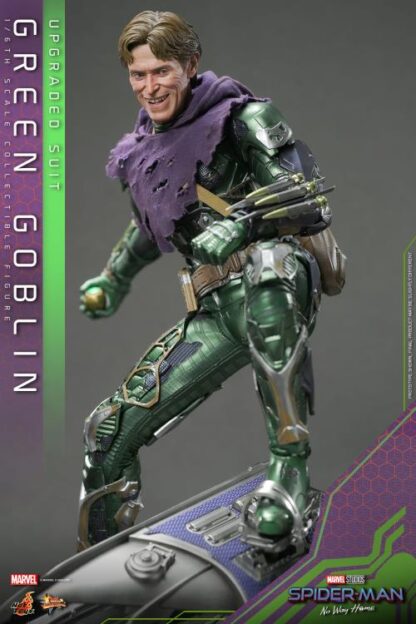 Hot Toys: MMS674 Spider-Man: No Way Home Green Goblin (Upgraded Suit) 1/6th Scale Collectible Figure - Image 16