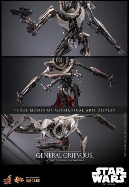 Hot Toys: MMS760D67 Star Wars Episode III: Revenge of the Sith™ General Grievous™ 1/6th Scale Collectible Figure - Image 17