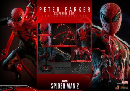 Hot Toys: VGM61 Marvel's Spider-Man 2 Peter Parker (Superior Suit) 1/6 Scale Collectible Figure - Image 13