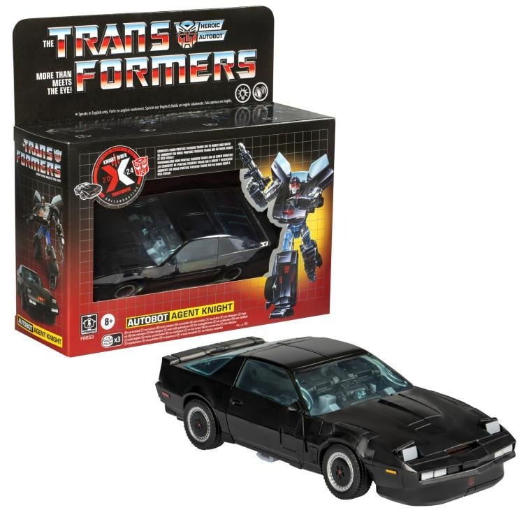 Knight Rider x Transformers: Autobot Agent Knight Action Figure (Transformers Collaborative)
