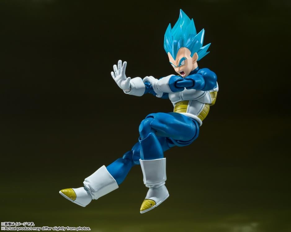 S.H.Figuarts: Dragon Ball Super: Super Saiyan God Super Saiyan Vegeta (Unwavering Saiyan Pride) Action Figure - Image 5