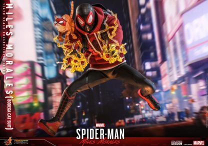 Hot Toys: VGM50 Marvel’s Spider-Man: Miles Morales: Miles Morales (Bodega Cat Suit) 1/6th Scale  Collectible Figure - Image 16