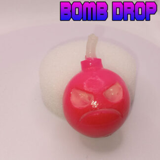 Drop Monsters: Bomb Drop Gun Charm Key Chain (Red)