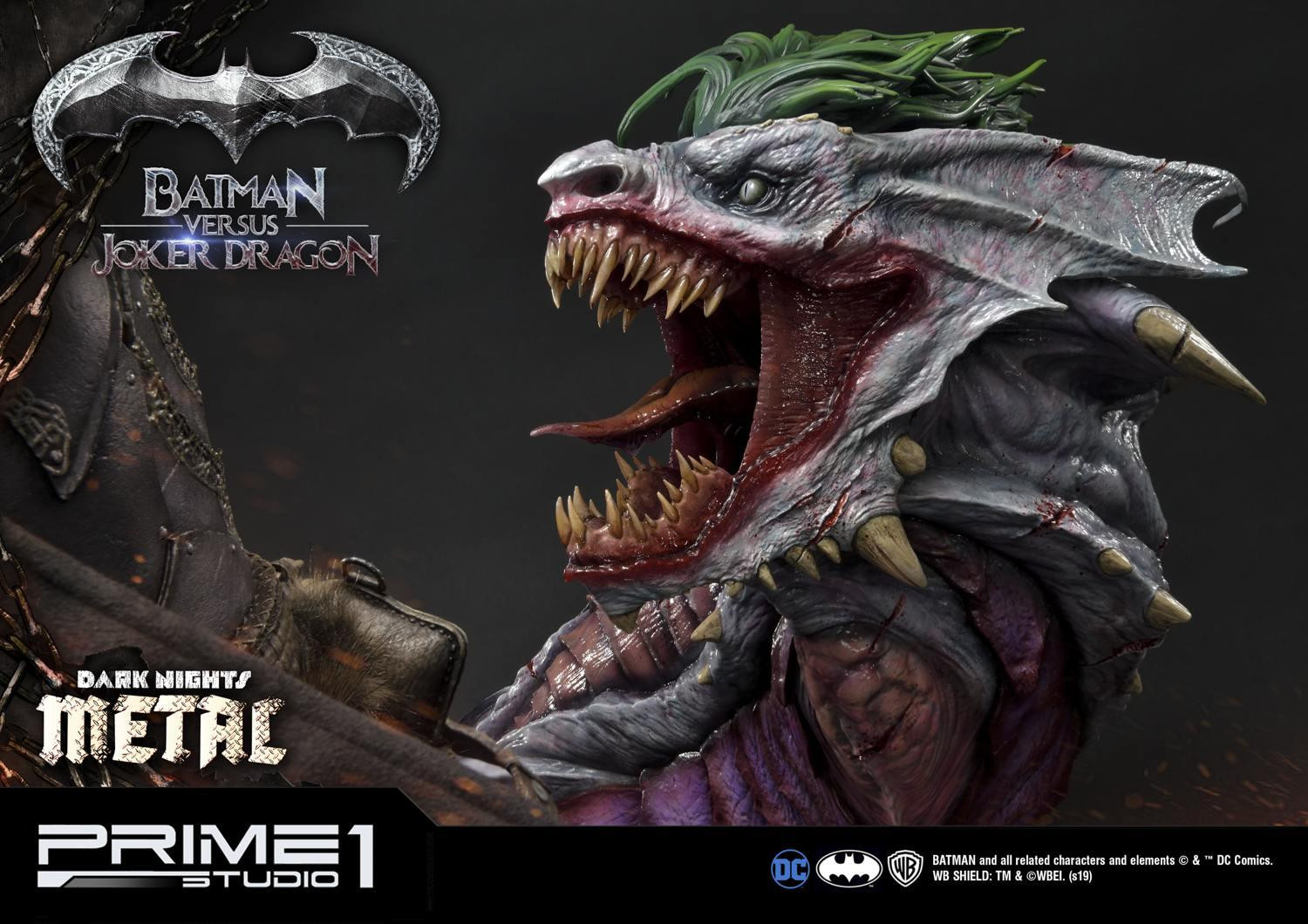 Prime 1 Studio: Dark Nights Metal: Batman vs Joker Dragon - Image 11