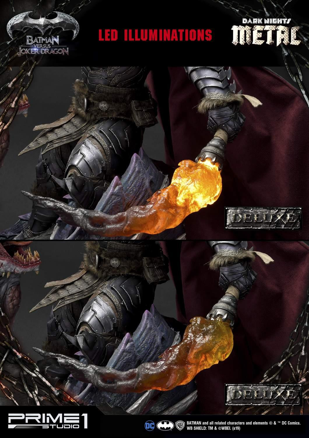 Prime 1 Studio: Dark Nights Metal: Batman vs Joker Dragon - Image 3
