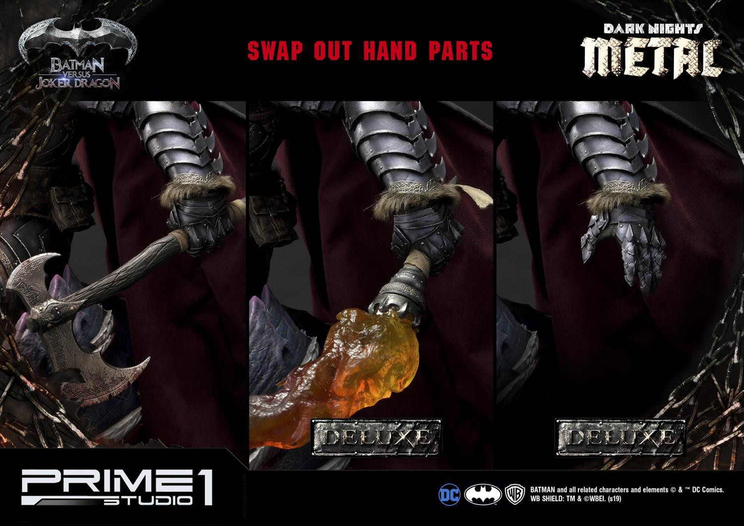 Prime 1 Studio: Dark Nights Metal: Batman vs Joker Dragon - Image 4