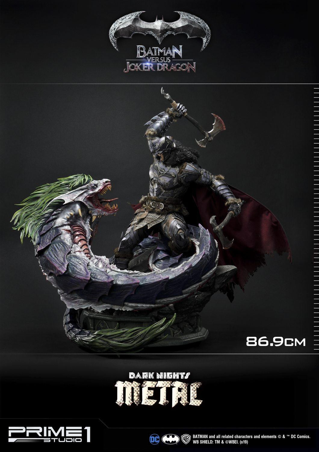Prime 1 Studio: Dark Nights Metal: Batman vs Joker Dragon - Image 7