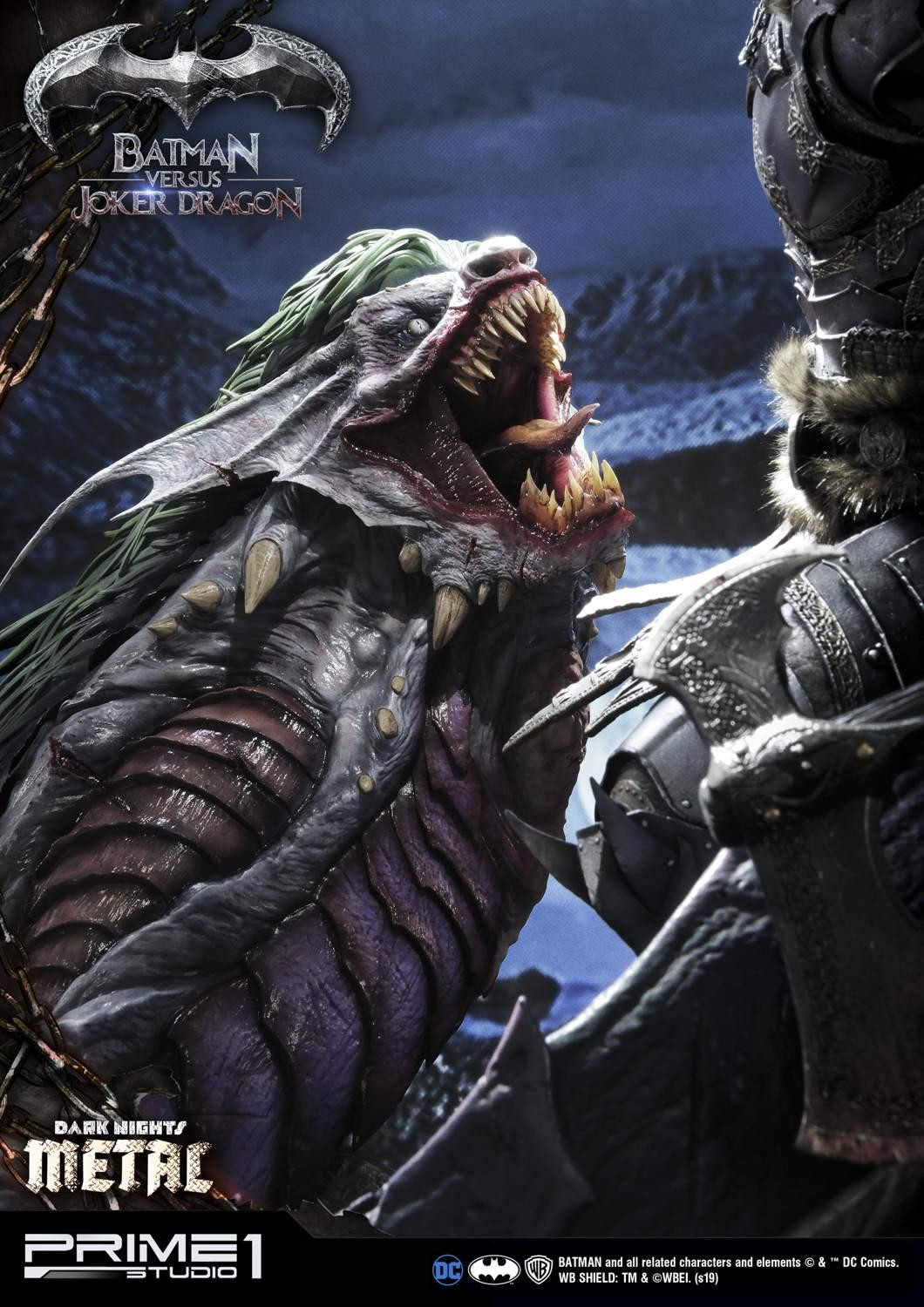Prime 1 Studio: Dark Nights Metal: Batman vs Joker Dragon - Image 10