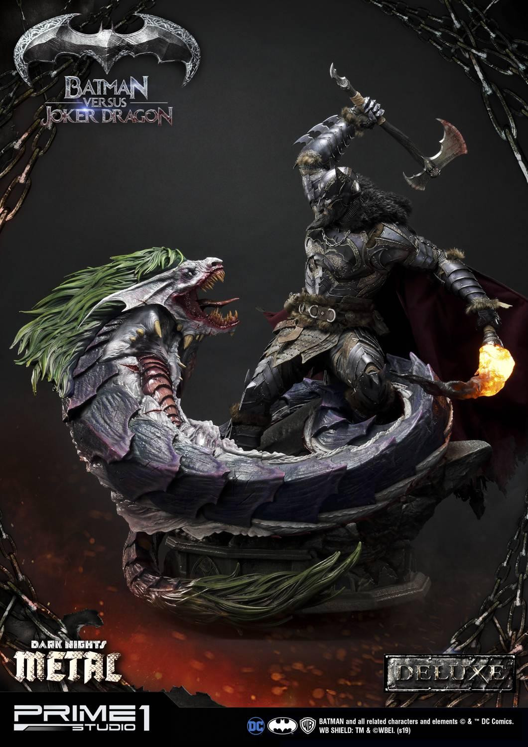 Prime 1 Studio: Dark Nights Metal: Batman vs Joker Dragon - Image 12