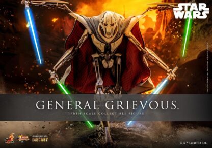 Hot Toys: MMS760D67 Star Wars Episode III: Revenge of the Sith™ General Grievous™ 1/6th Scale Collectible Figure - Image 23