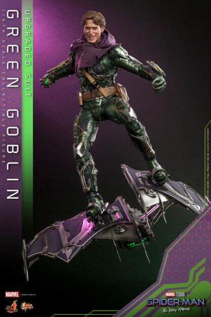 Hot Toys: MMS674 Spider-Man: No Way Home Green Goblin (Upgraded Suit) 1/6th Scale Collectible Figure - Image 19