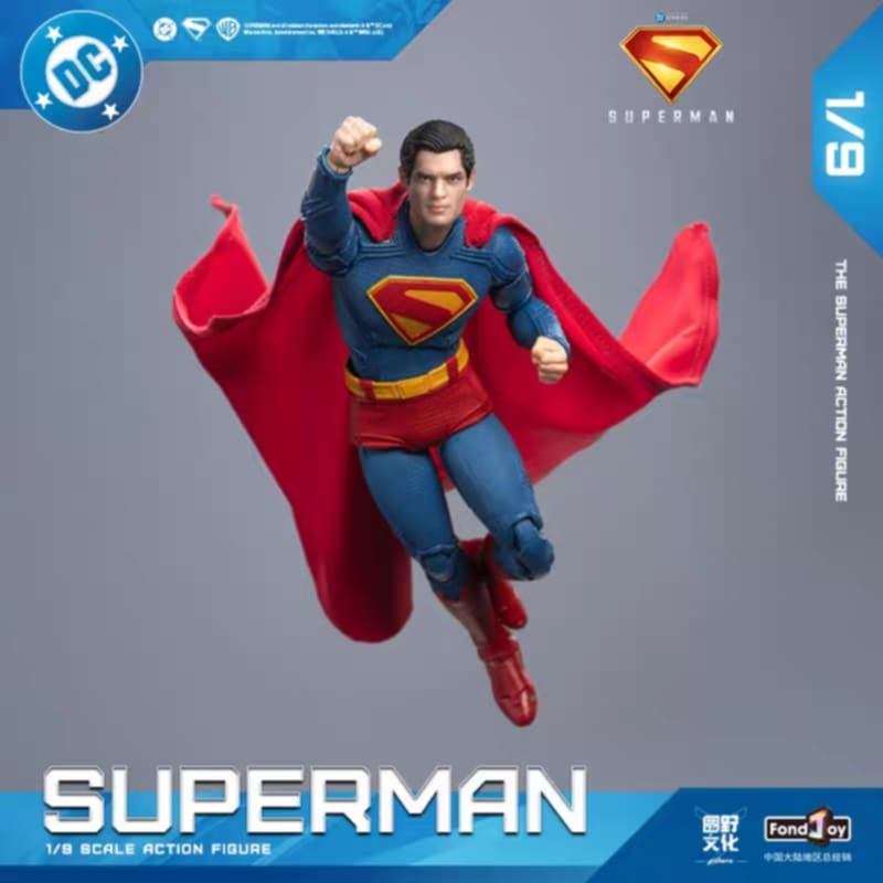 FondJoy: DC1017 Superman 2025 1/9 Scale Action Figure (Deluxe Edition) - Image 9