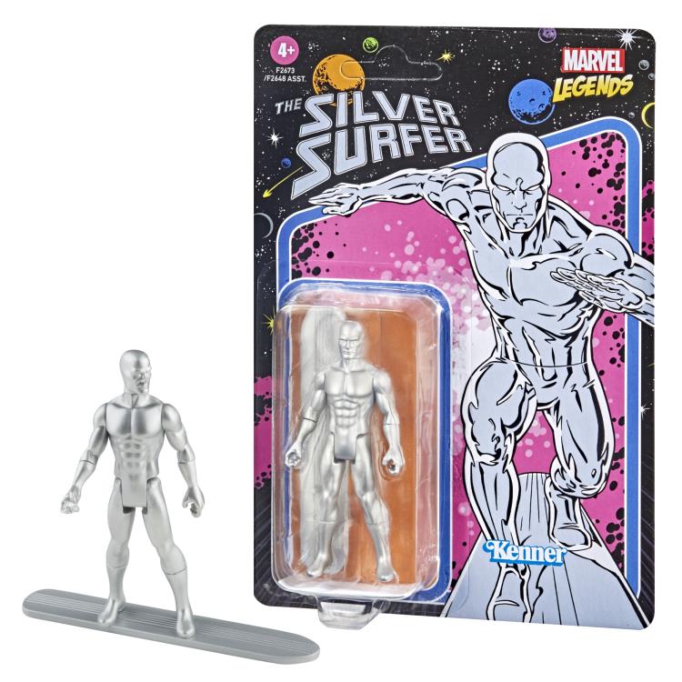 Marvel Legends: Retro Collection 3.75" Silver Surfer - Image 6