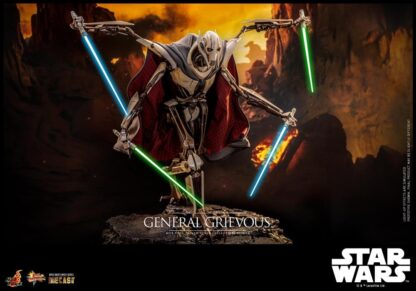 Hot Toys: MMS760D67 Star Wars Episode III: Revenge of the Sith™ General Grievous™ 1/6th Scale Collectible Figure - Image 15