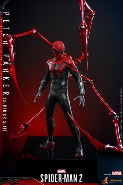 Hot Toys: VGM61 Marvel's Spider-Man 2 Peter Parker (Superior Suit) 1/6 Scale Collectible Figure - Image 18