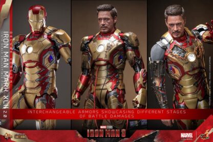 Hot Toys: MMS759D66 Iron Man III Iron Man Mark XLII (2.0) 1/6th Scale Collectible Figure (Deluxe Version) - Image 26