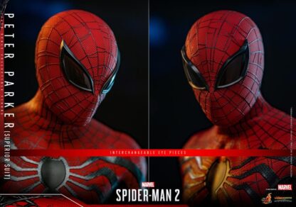 Hot Toys: VGM61 Marvel's Spider-Man 2 Peter Parker (Superior Suit) 1/6 Scale Collectible Figure - Image 19