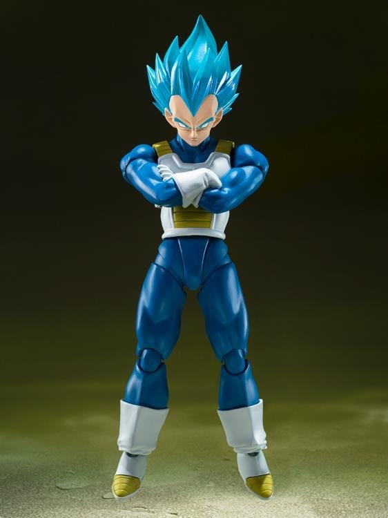 S.H.Figuarts: Dragon Ball Super: Super Saiyan God Super Saiyan Vegeta (Unwavering Saiyan Pride) Action Figure - Image 6
