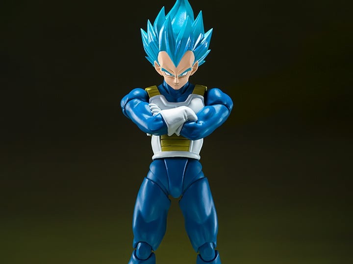 S.H.Figuarts: Dragon Ball Super: Super Saiyan God Super Saiyan Vegeta (Unwavering Saiyan Pride) Action Figure - Image 7