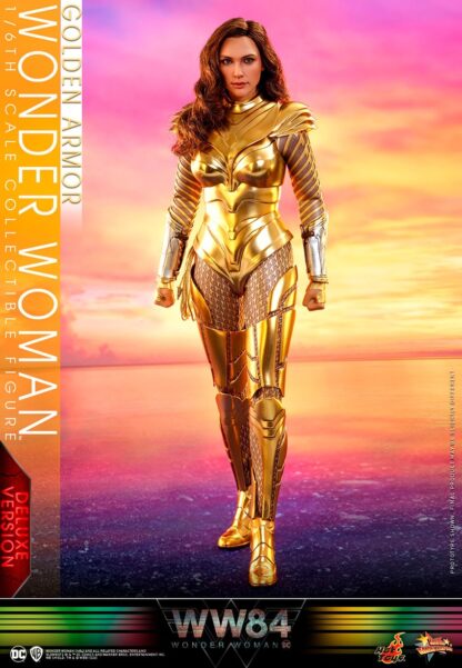 Hot Toys: MS578 WW84 Wonder Woman Gold Armor 1/6 Scale Collectible Figure (Deluxe Set) - Image 3