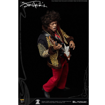 Blitzway: Jimi Hendrix 1/6 Scale Figure with Bonus Hat (Early Bird Exclusive)