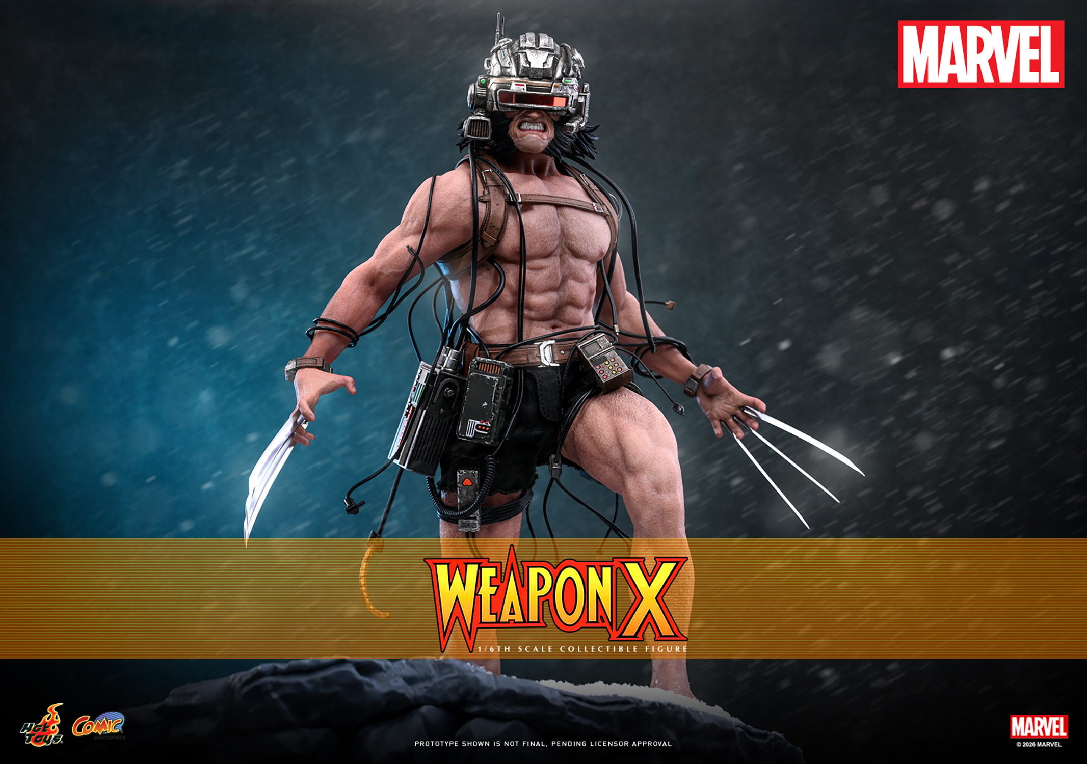 Hot Toys: CMS034 Marvel Comics Weapon X 1/6 Scale Collectible Figure - Image 16