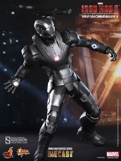 Hot Toys: MMS198D03 Iron  Man 3: War Machine Mk2 1/6 Scale Die Cast Collectible Figure - Image 3