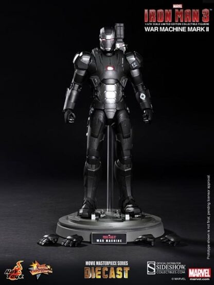 Hot Toys: MMS198D03 Iron  Man 3: War Machine Mk2 1/6 Scale Die Cast Collectible Figure - Image 2