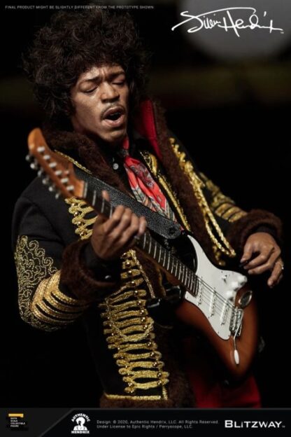 Blitzway: Jimi Hendrix 1/6 Scale Figure with Bonus Hat (Early Bird Exclusive) - Image 7